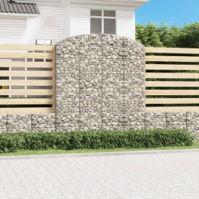 Cesta gaviones forma arco hierro galvanizado 200x50x220/240