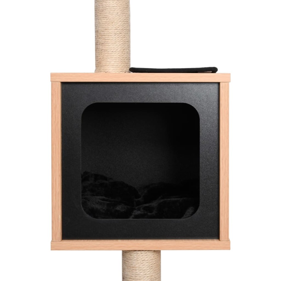 Rascador para gatos con alfombra rascadora de sisal 129