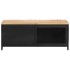 Mesa de centro de madera maciza de mango en bruto 90x50x37