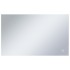 Espejo de pared de baño con LED y sensor táctil 100x60