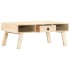 Mesa de centro de madera maciza de mango 100x60x40