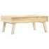 Mesa de centro de madera maciza de mango 100x60x40