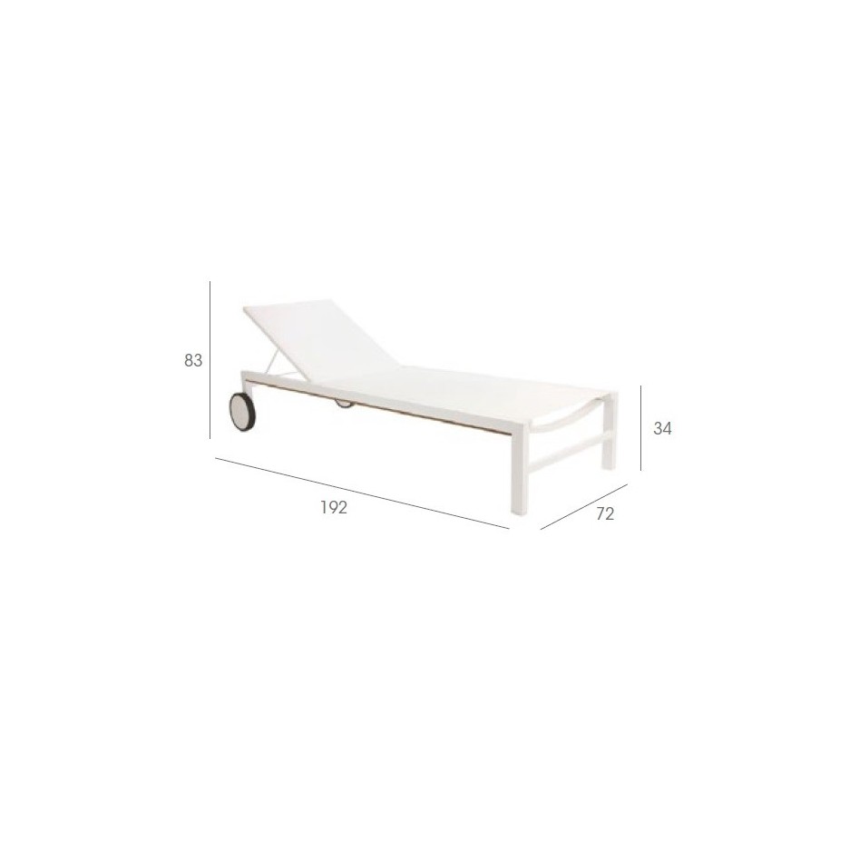 Shio Sunlounger Tumbona