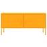 Mueble para TV de acero amarillo mostaza 105x35x50