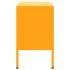 Mueble para TV de acero amarillo mostaza 105x35x50
