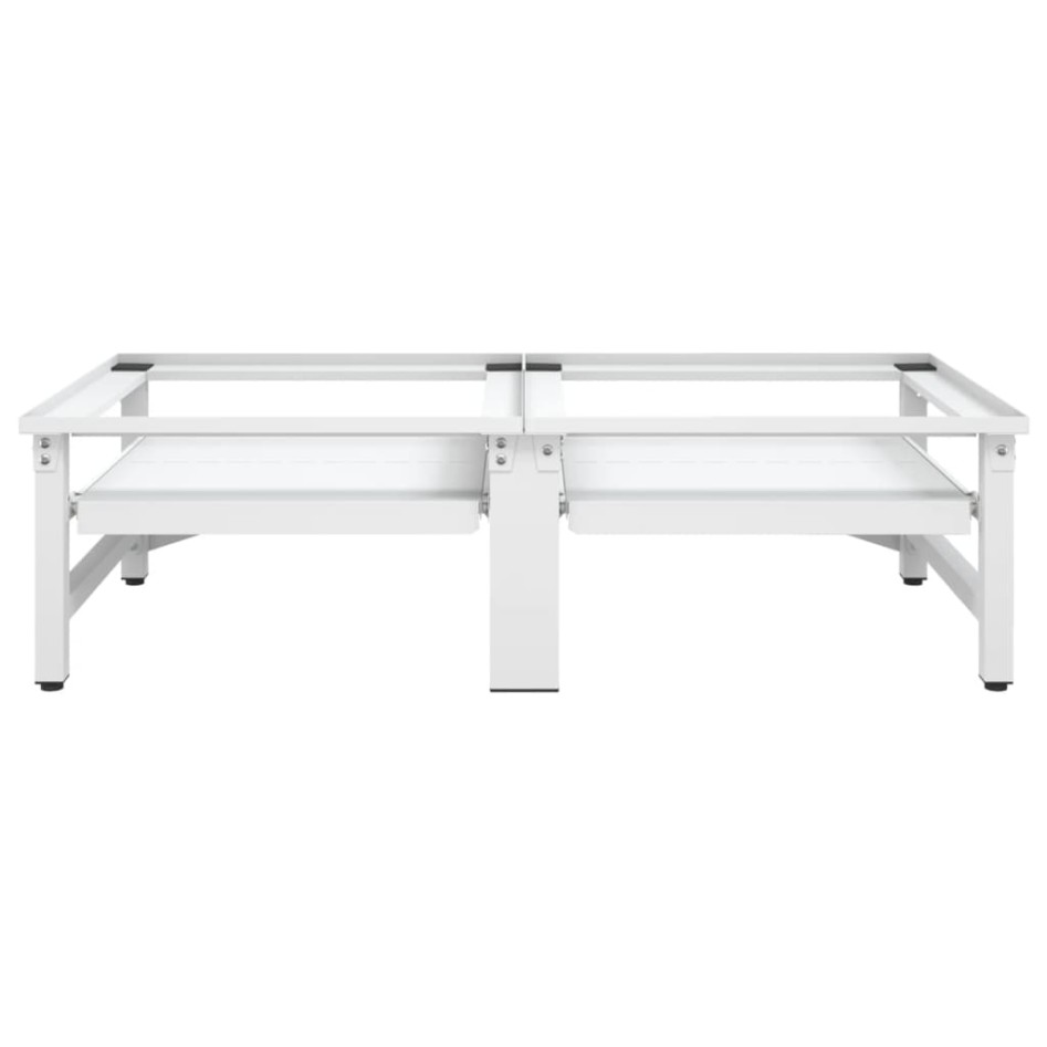 Pedestal doble lavadora secadora con estantes extraíbles