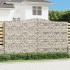Cesta gaviones forma arco hierro galvanizado 400x30x220/240