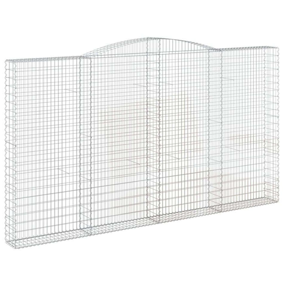 Cesta gaviones forma arco hierro galvanizado 400x30x220/240