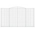 Cesta gaviones forma arco hierro galvanizado 400x30x220/240