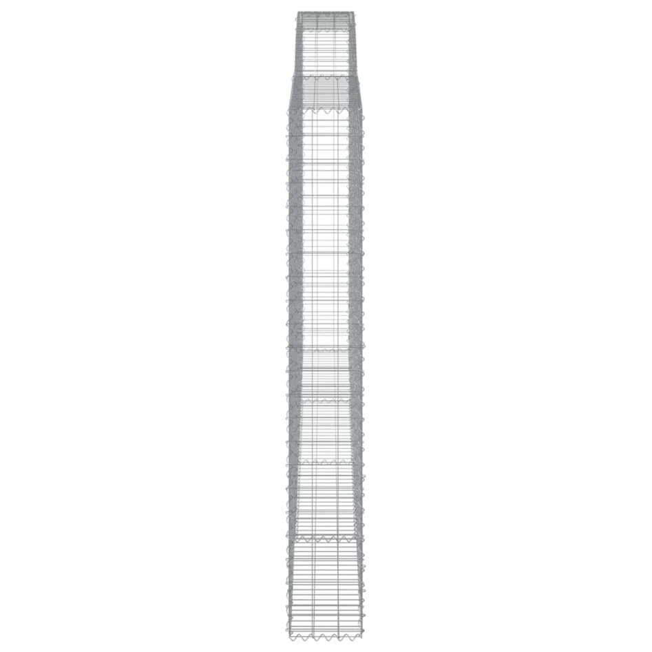 Cesta gaviones forma arco hierro galvanizado 400x30x220/240