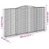 Cesta gaviones forma arco hierro galvanizado 400x30x220/240