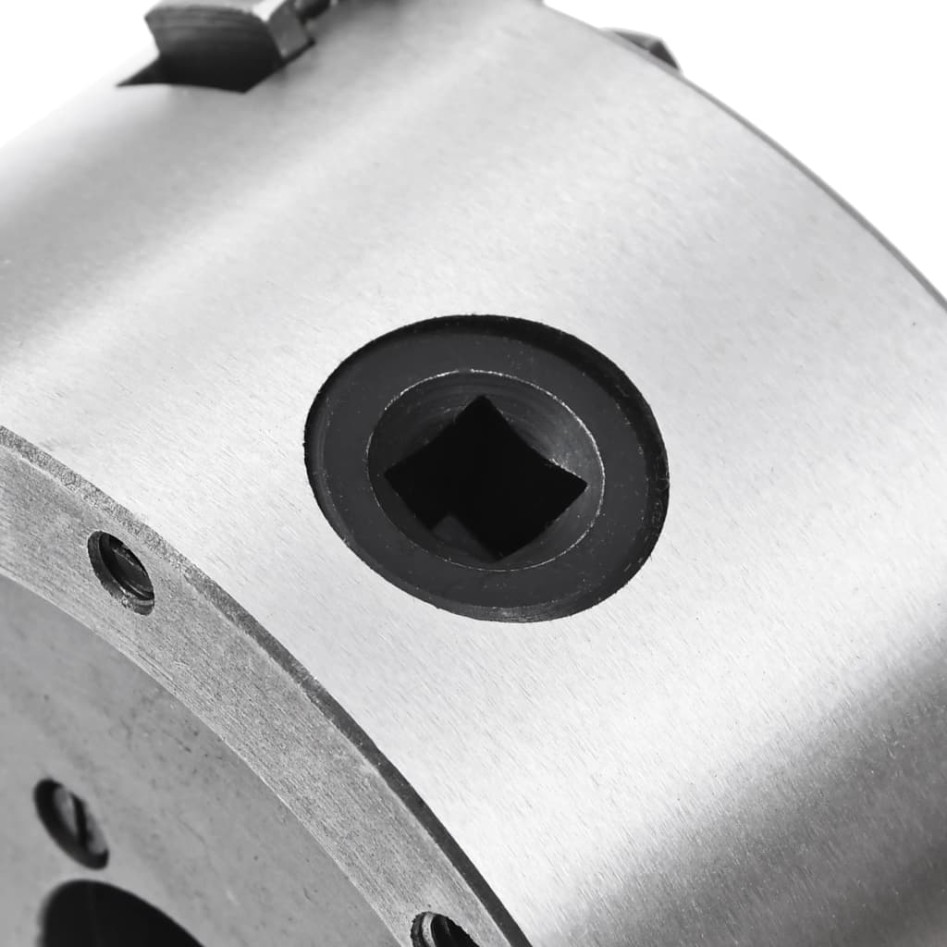 Mandril de torno autocentrante de 4 mordazas 125 mm
