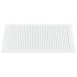 Puerta de armario lamas 4 uds madera pino blanco 99,3x49,4