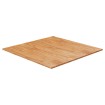 Tablero de mesa cuadrada madera roble marrón claro 90x90x2,5 cm