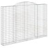 Cesta gaviones forma arco hierro galvanizado 300x30x200/220