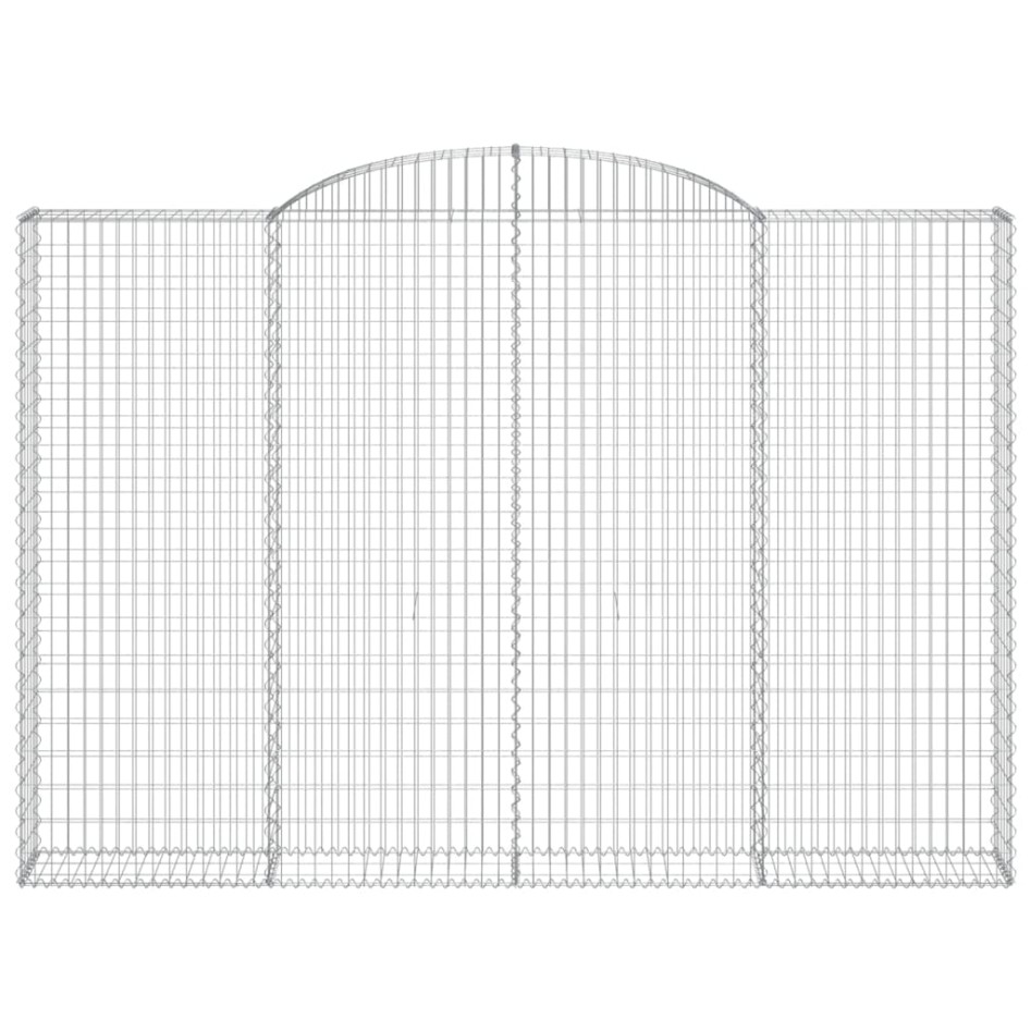 Cesta gaviones forma arco hierro galvanizado 300x30x200/220