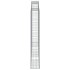 Cesta gaviones forma arco hierro galvanizado 300x30x200/220