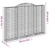 Cesta gaviones forma arco hierro galvanizado 300x30x200/220