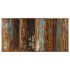 Mesa de comedor de madera maciza reciclada 140x70x75