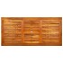 Mesa de comedor jardín madera maciza acacia (120-170)x80x75