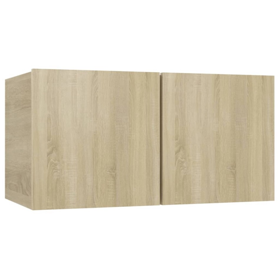 Juego de muebles de salón 6 piezas roble