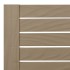 Tumbona polipropileno marrón claro 155x58x83