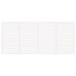 Cabecero cama de pared madera maciza pino blanco 166x3x91,5