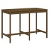 Mesa de jardín madera maciza pino marrón miel 159,5x82,5x110