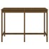 Mesa de jardín madera maciza pino marrón miel 159,5x82,5x110