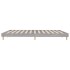 Estructura de cama madera de ingeniería gris Sonoma 200x200