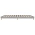 Estructura de cama madera contrachapada gris Sonoma 120x200