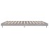 Estructura de cama madera de ingeniería gris Sonoma 200x200