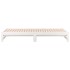 Sofá cama extraíble madera maciza de pino blanco 2x(90x200)
