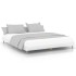 Estructura de cama madera de ingeniería blanca 120x200