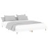 Estructura de cama madera de ingeniería blanca 120x200