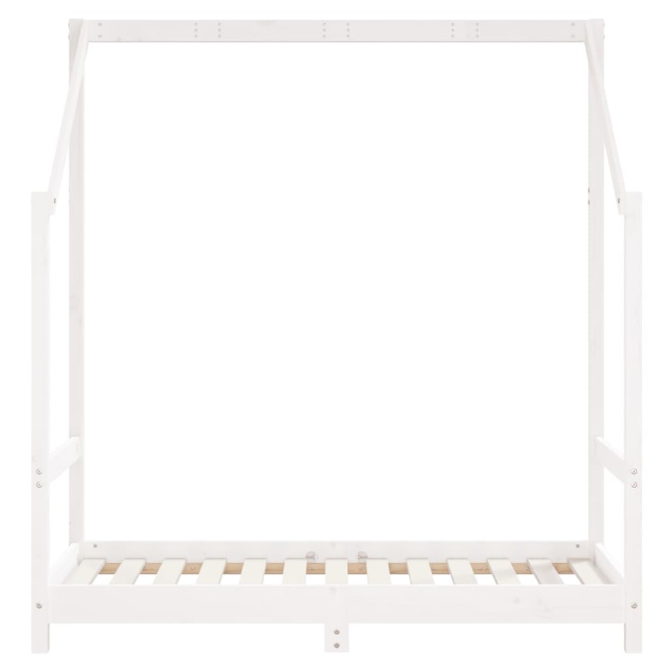 Estructura de cama para niños madera de pino blanco 70x140