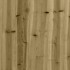 Banco jardín diseño gaviones madera pino impregnada