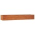 Arriate oxidado de acero corten 320x80x45