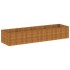 Jardinera acero corten 386x100x69