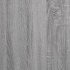 Cajonera de madera contrachapada gris Sonoma 60x36x103