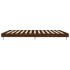 Estructura de cama madera de ingeniería marrón roble 150x200