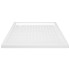 Plato de ducha con puntos ABS blanco 90x90x4
