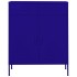 Armario de almacenamiento acero azul marino 80x35x101,5