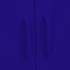 Armario de almacenamiento acero azul marino 80x35x101,5