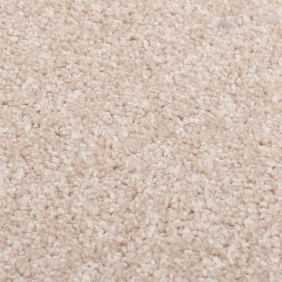Alfombra de pelo corto beige oscuro 240x340