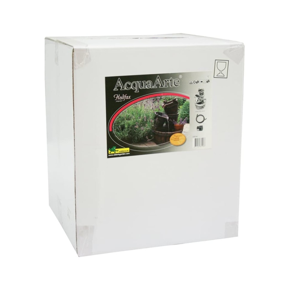 Set fuente de agua para jardín Ubbink Acqua Halifax
