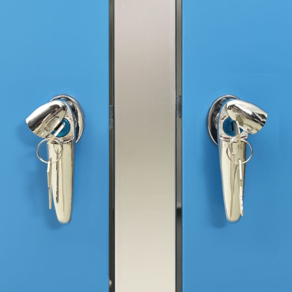 Cobertizo para dos contenedores basura acero 138x77,5x112,5