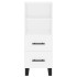 Aparador alto madera contrachapada blanco 34,5x34x180