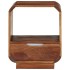 Mesitas de noche cajón 2 uds madera maciza sheesham 40x30x50