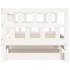 Sofá cama nido madera maciza de pino blanco 80x200